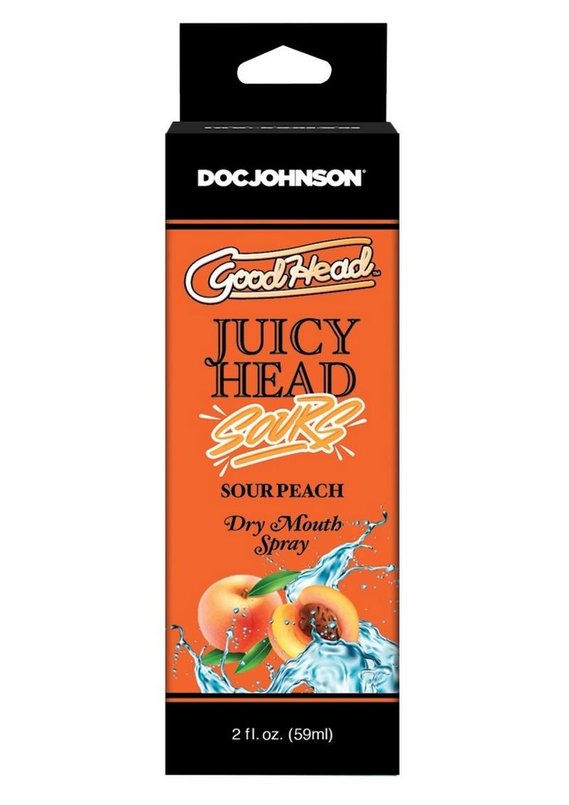 Goodhead Juicy Head Dry Mouth Spray - Sour Peach - 2oz