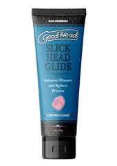 Goodhead Slick Head Glide Water Based Flavored Lubricant Cotton Candy - 4oz