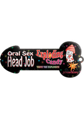 Head Job Oral Sex Exploding Candy Strawberry - 2.12 Ounce