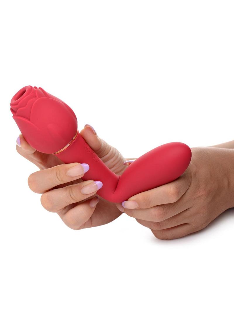 waterproof rose suction toy for female vibrator enthusiasts