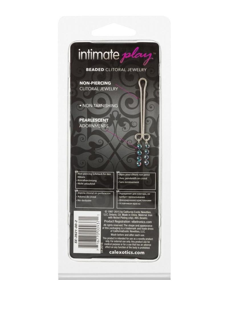 Intimate Play Non-Piercing Beaded Clitoral Jewelry