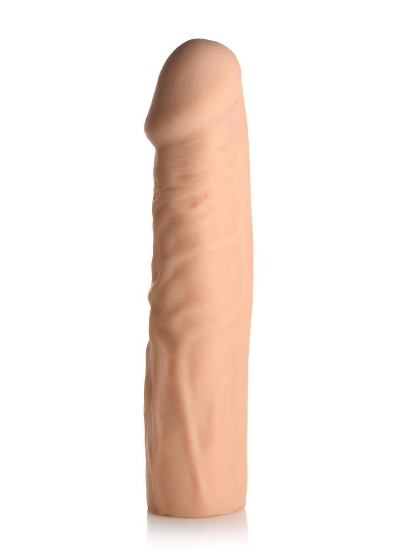 Jock Extra Long Penis Extension Sleeve - Vanilla - 1.5in