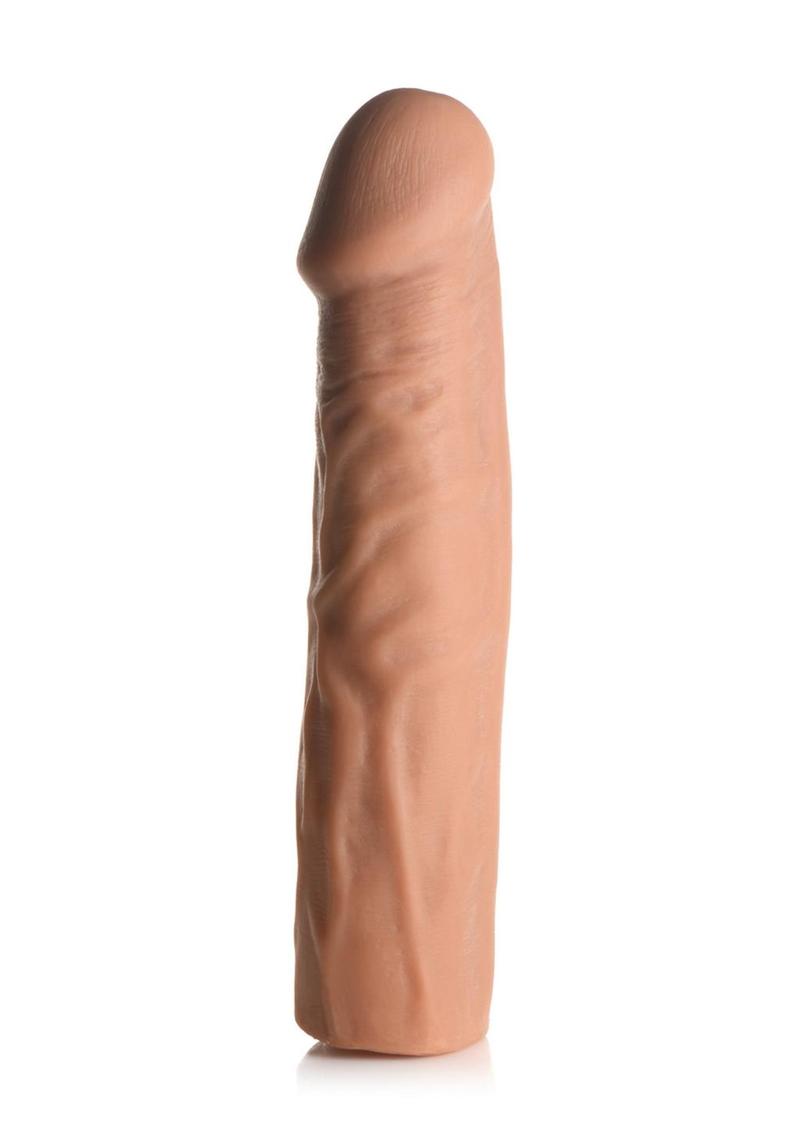 Jock Extra Long Penis Extension Sleeve - Caramel - 3in