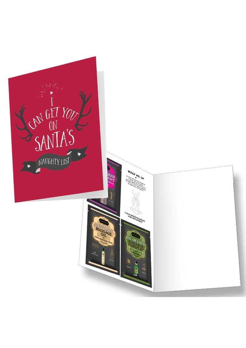 Kama Sutra Santa's Naughty List Greeting Card