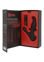 Kink Ultimate Rim Job Rechargeable Silicone Vibrating Prostate Massager with Rotating Ridges