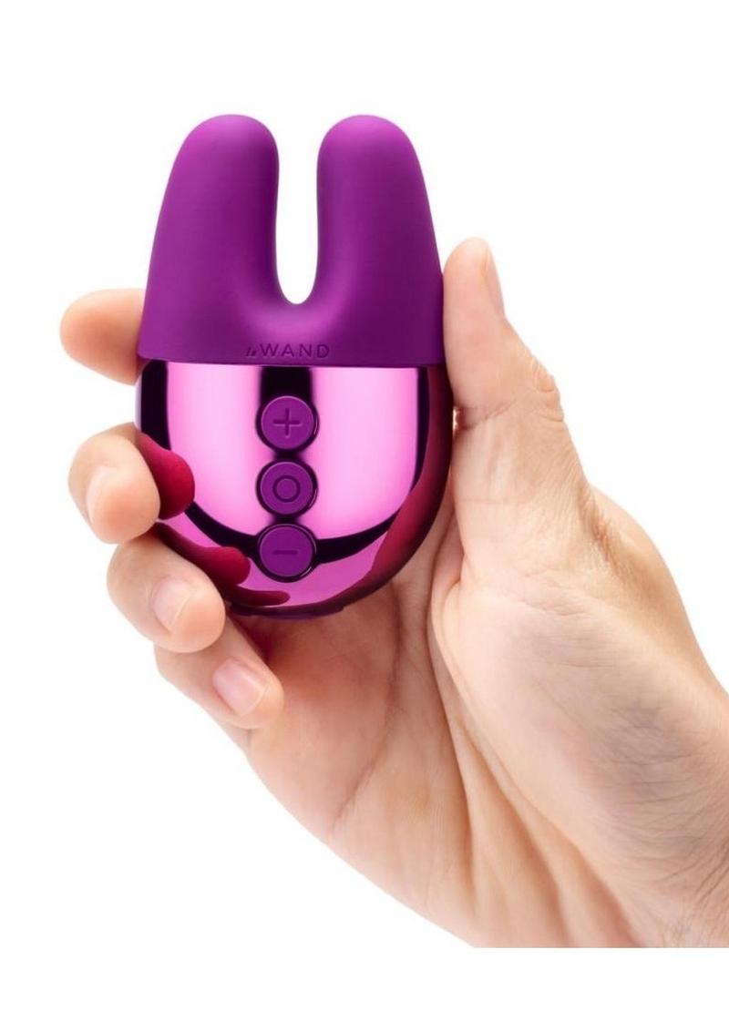Le Wand Double Vibe Rechargeable Silicone Rabbit Vibrator