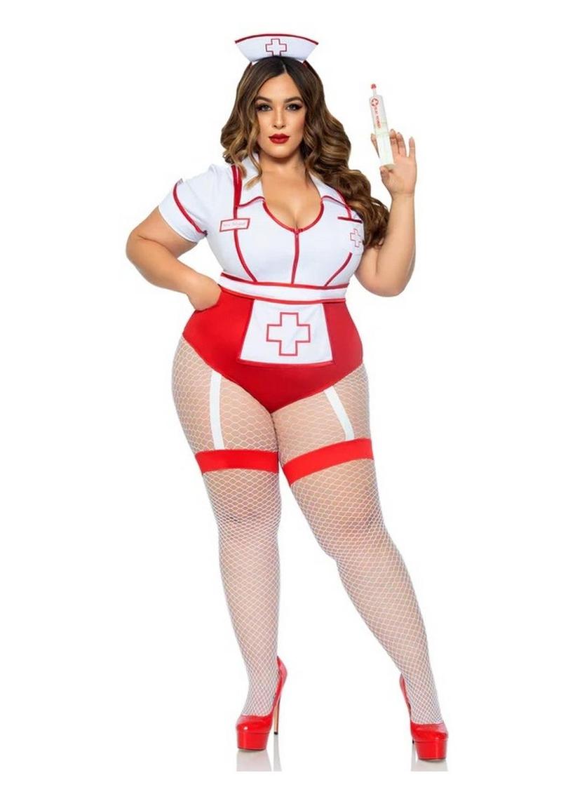 Erotic nurse outfit for bedroom roleplay and cosplay