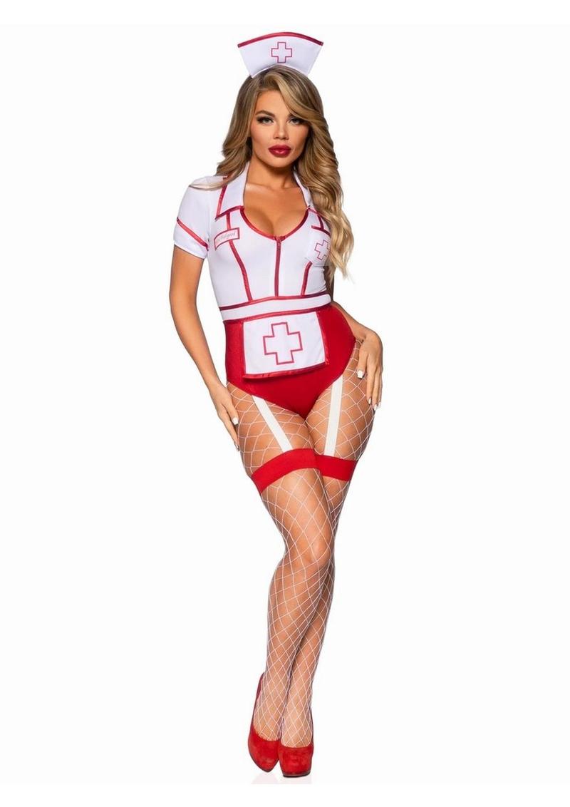 Erotic nurse outfit for bedroom roleplay and cosplay