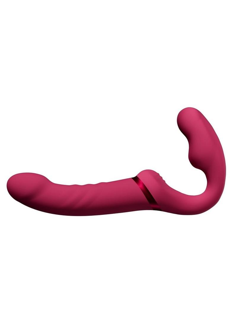 Lovense Lapis Rechargeable Silicone App Control Dual End Strapless Strap-On Vibrator