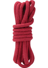 Lux Fetish Bondage Rope - Red - 10ft