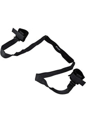 Lux Fetish Position Pal Adjustable Position Straps - Black
