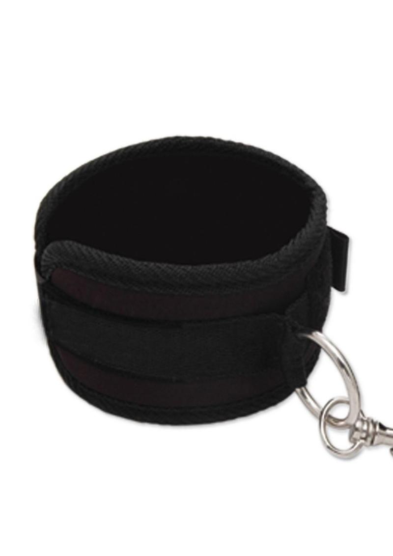 Adjustable suction shower cuffs for bondage play
