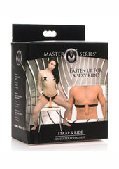 Master Series Strap and Ride Dildo Strap Harness