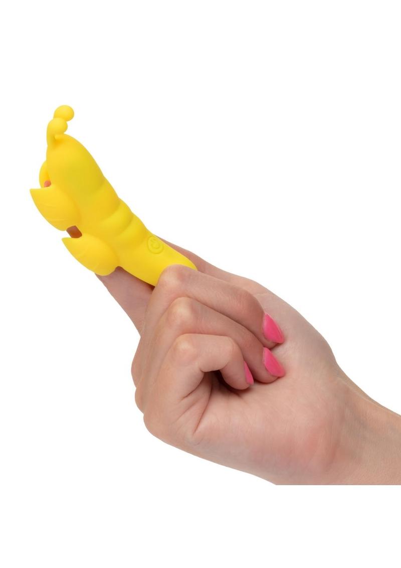 Neon Vibes The Butterfly Vibe Rechargeable Silicone Finger Teaser