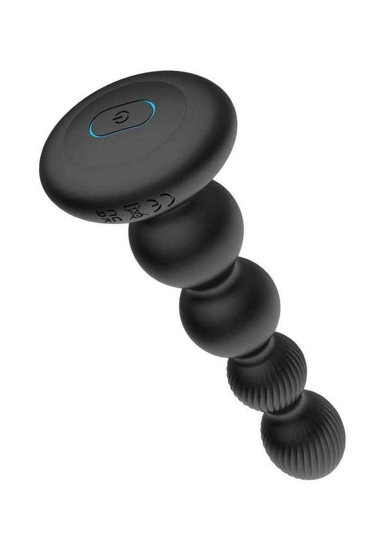 Nexus Tornado Rechargeable Silicone Rotating Beaded Probe with Remote