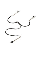 adjustable nipple clamps with dual chain for sensual play