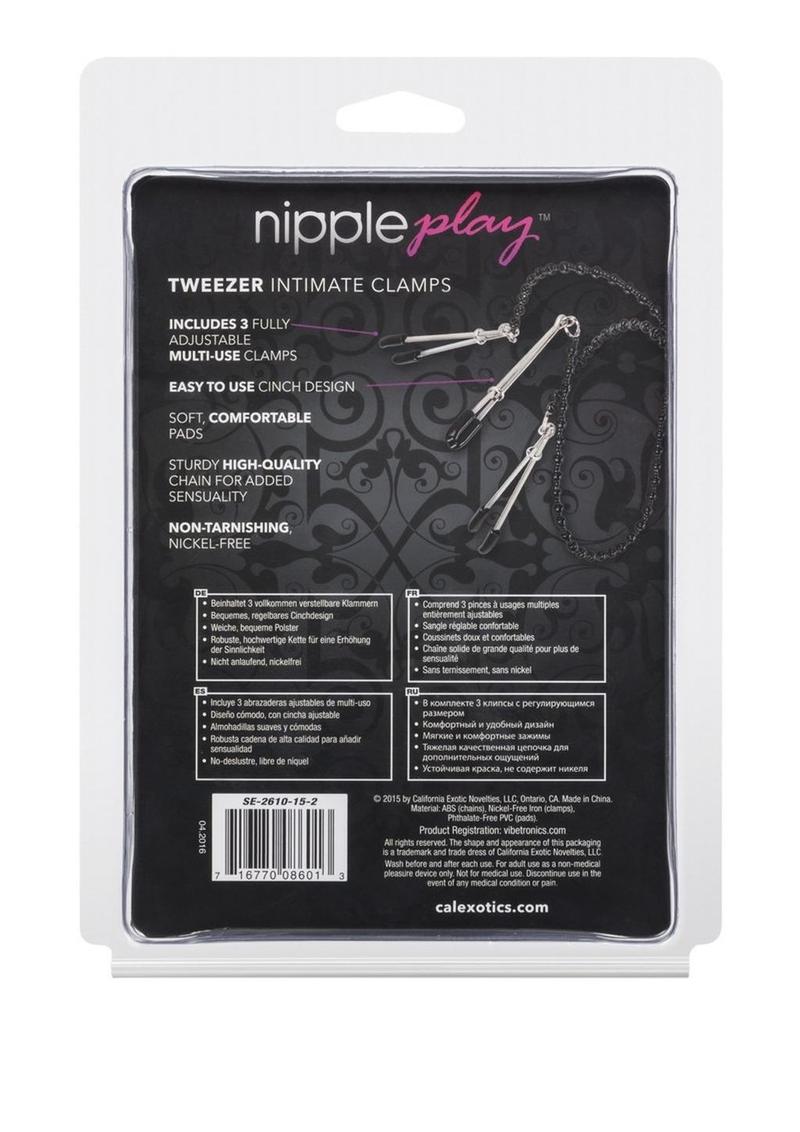 metal chain nipple clamps with customizable tension