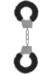 Ouch! Beginner's Furry Handcuffs - Black
