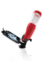 Pipedream Extreme Toyz Rechargeable Mega-Bator Mouth Masturbator - Mouth