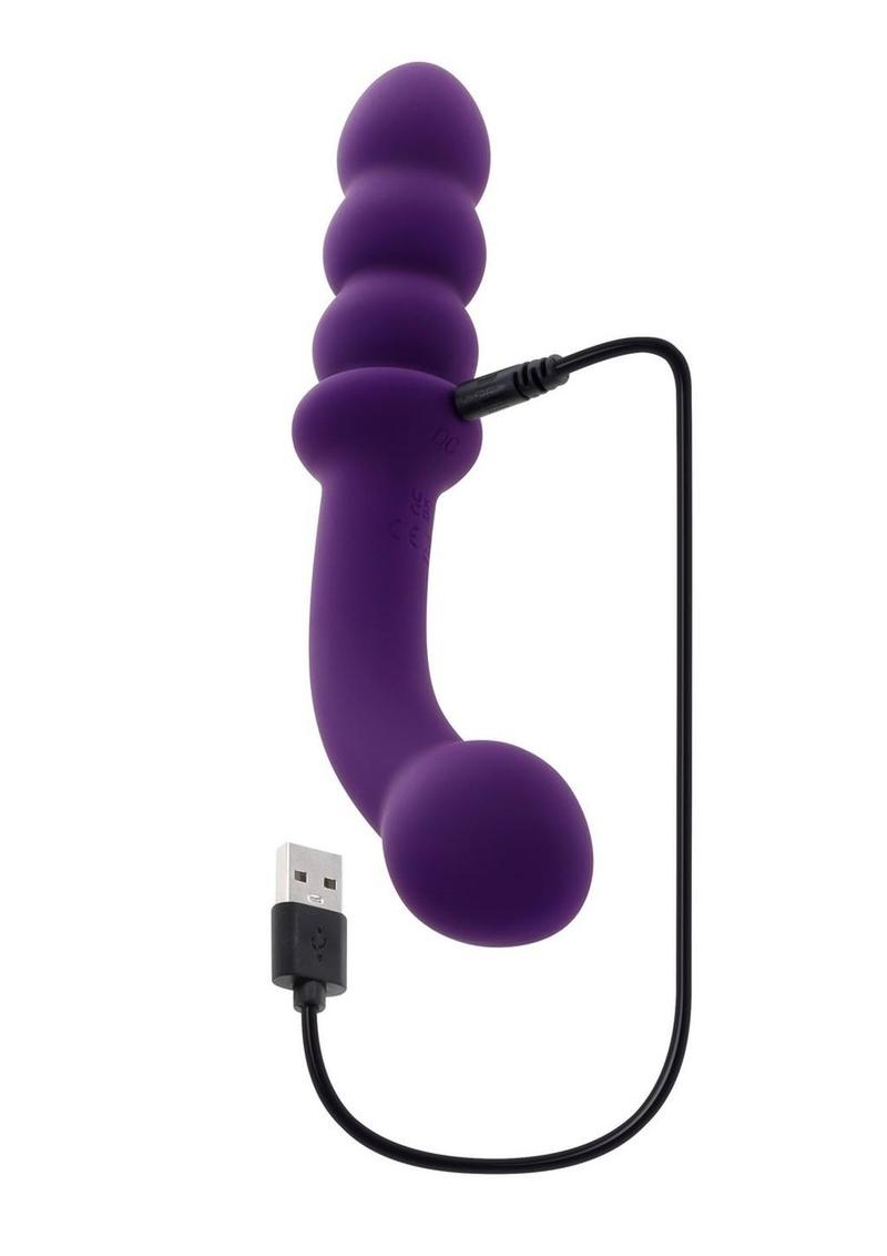 Playboy The Seeker Rechargeable Silicone Dual Vibrator