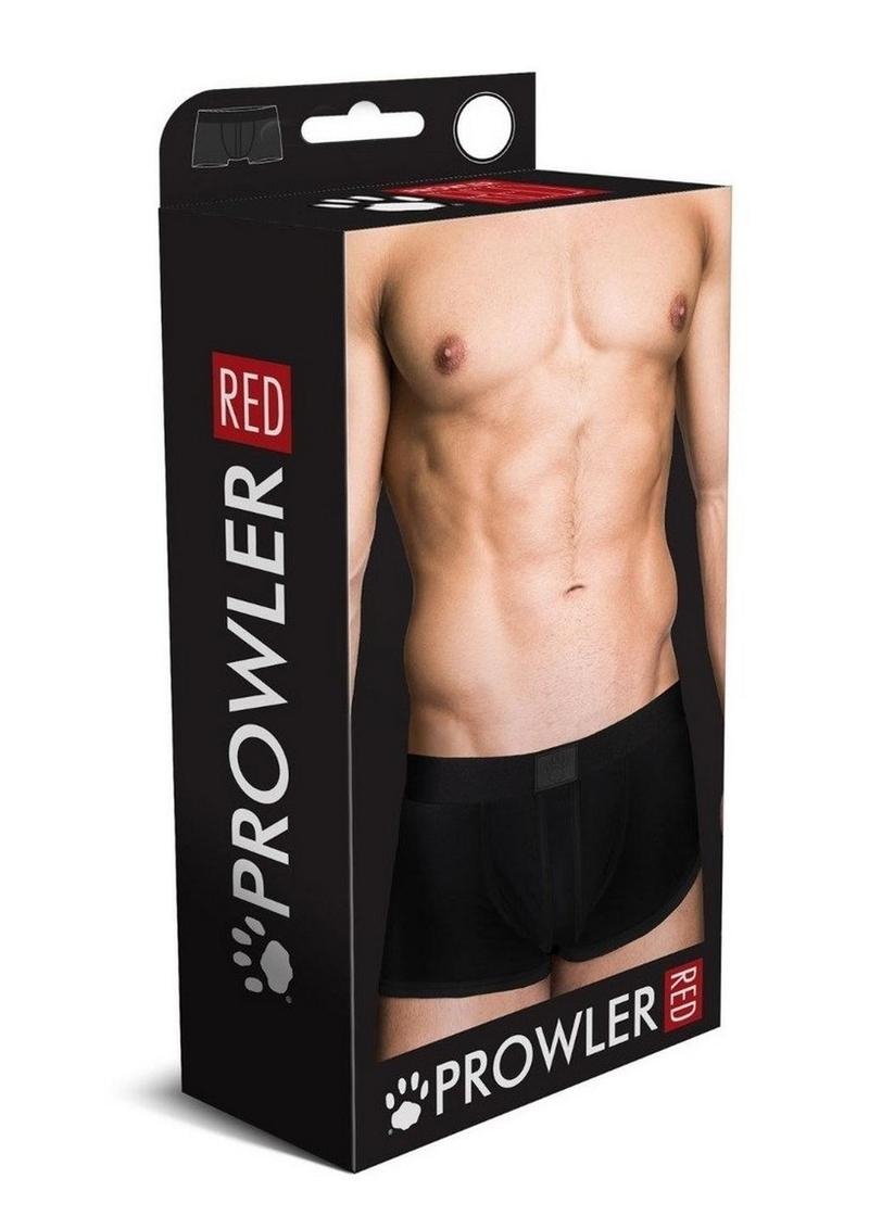 Prowler Red Ass-Less Trunk - Black - Medium