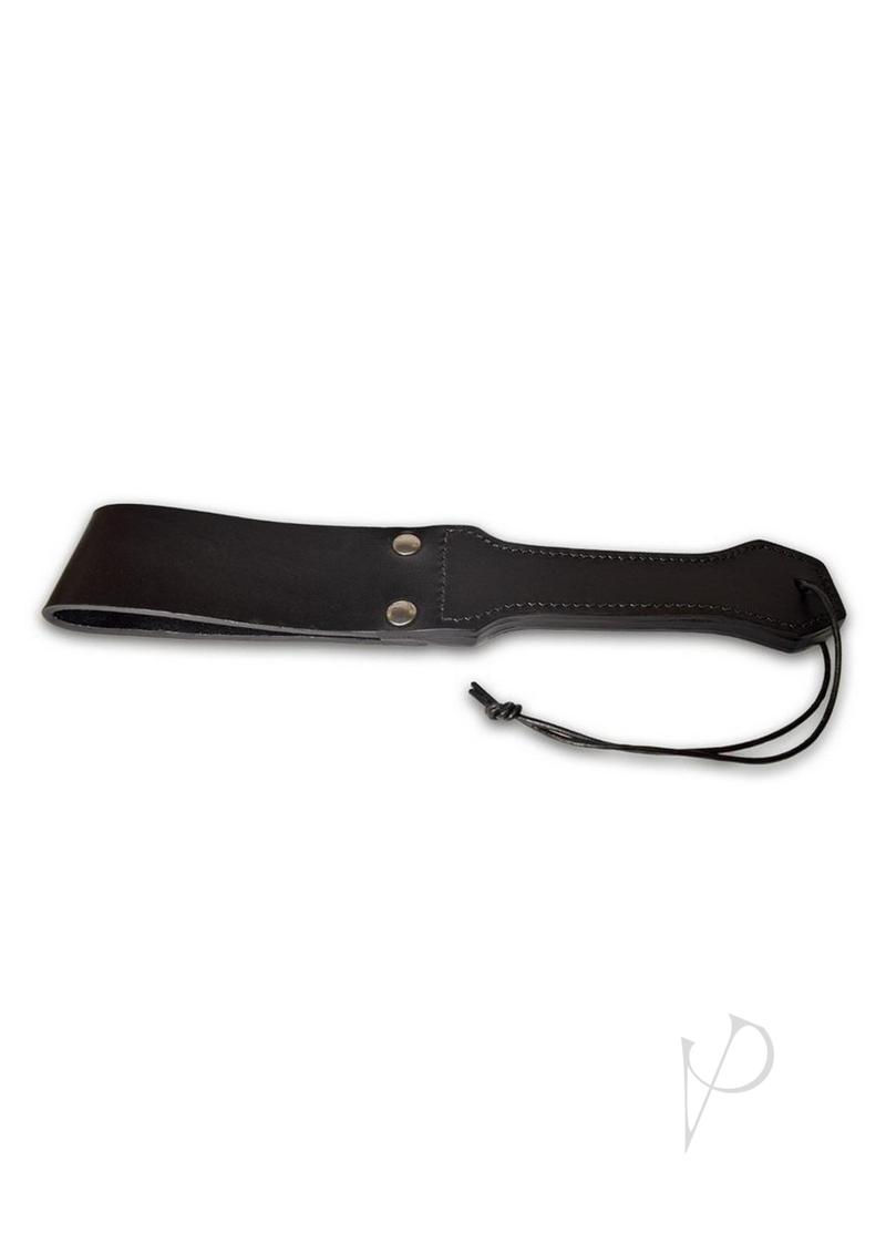 Prowler Red Leather Paddle - Black - Small