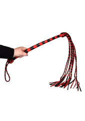 Prowler Red Long Handle Flogger