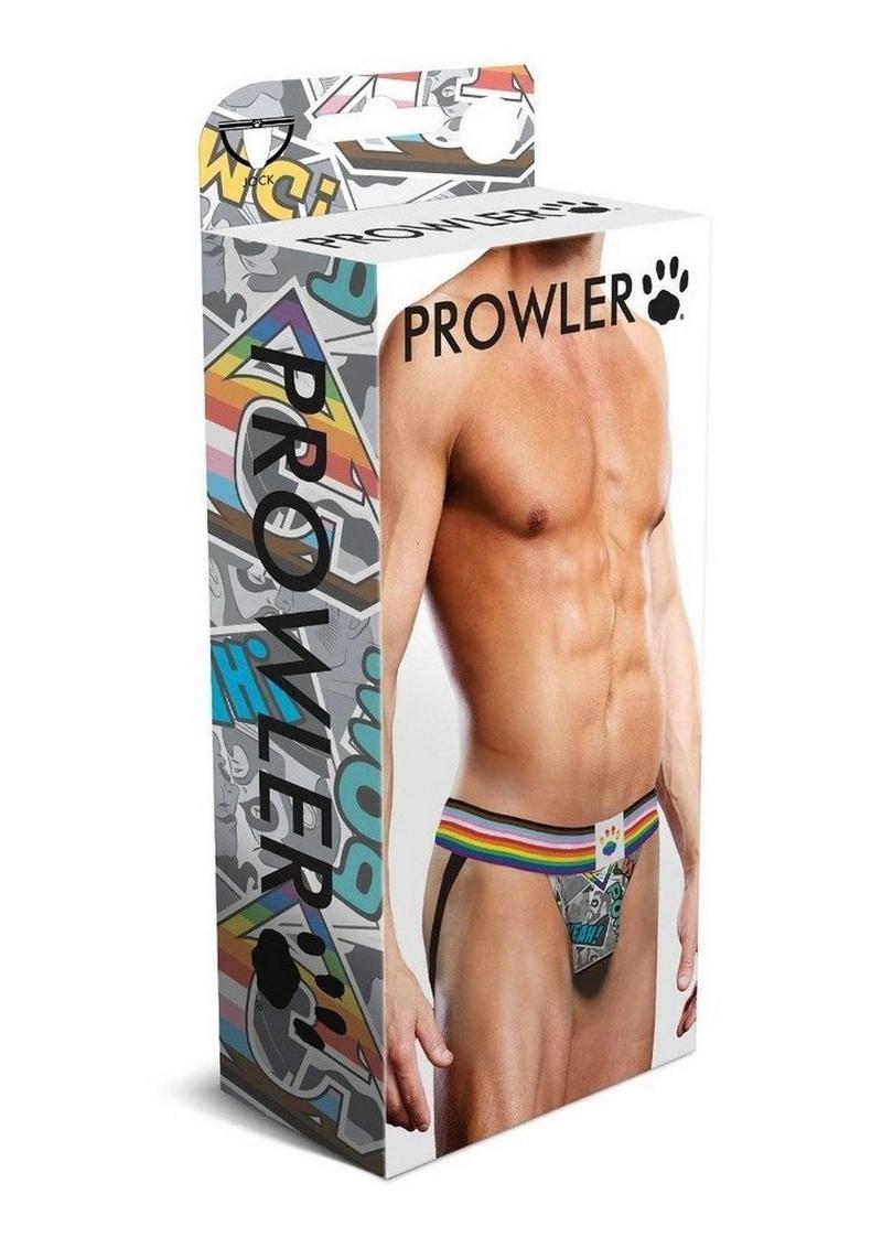 Prowler Comic Book Jock - Gray/Multicolor - XSmall