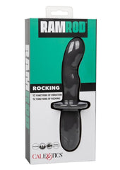 Ramrod Rocking Rechargeable Silicone Anal Probe - Gray/Grey