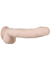 Real Supple Poseable Dildo with Balls