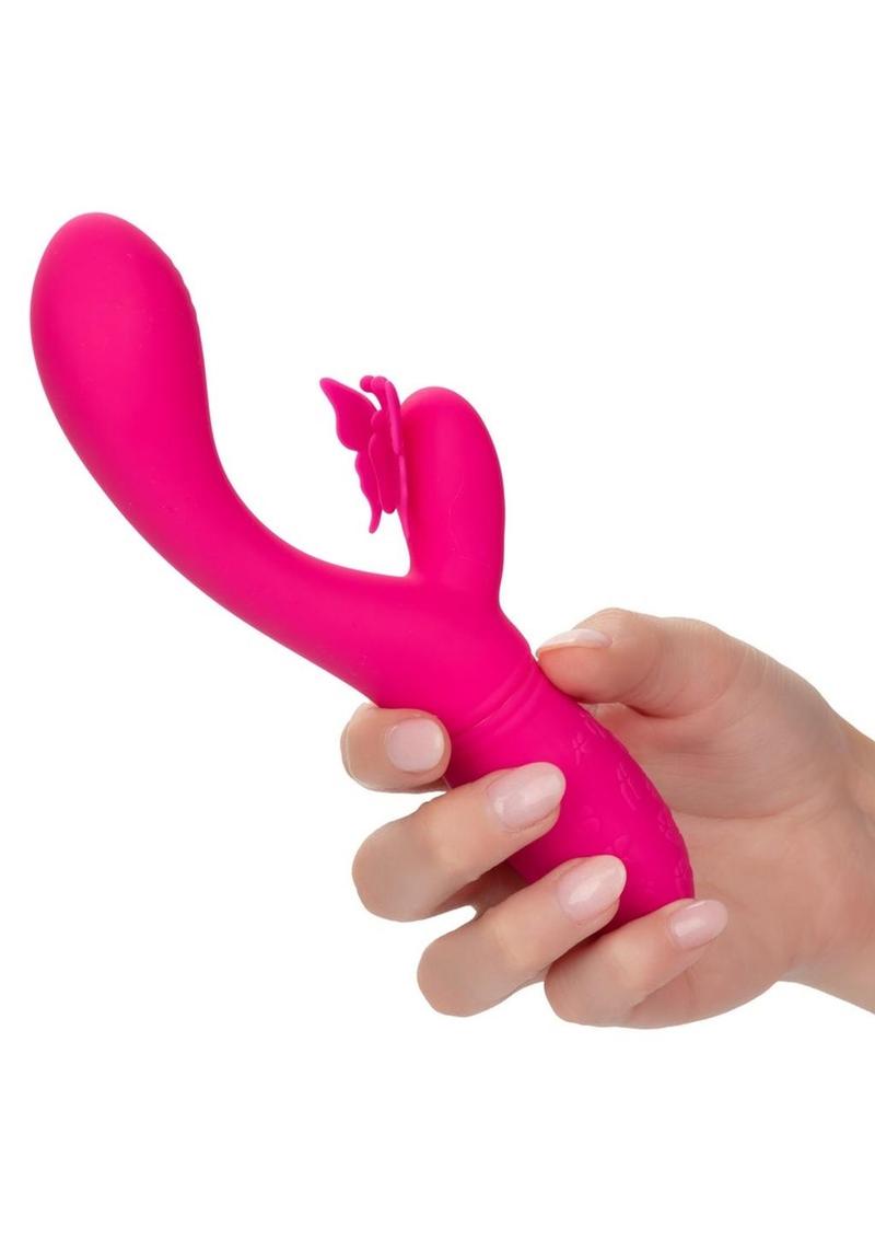Rechargeable Butterfly Kiss Flutter Silicone Massager