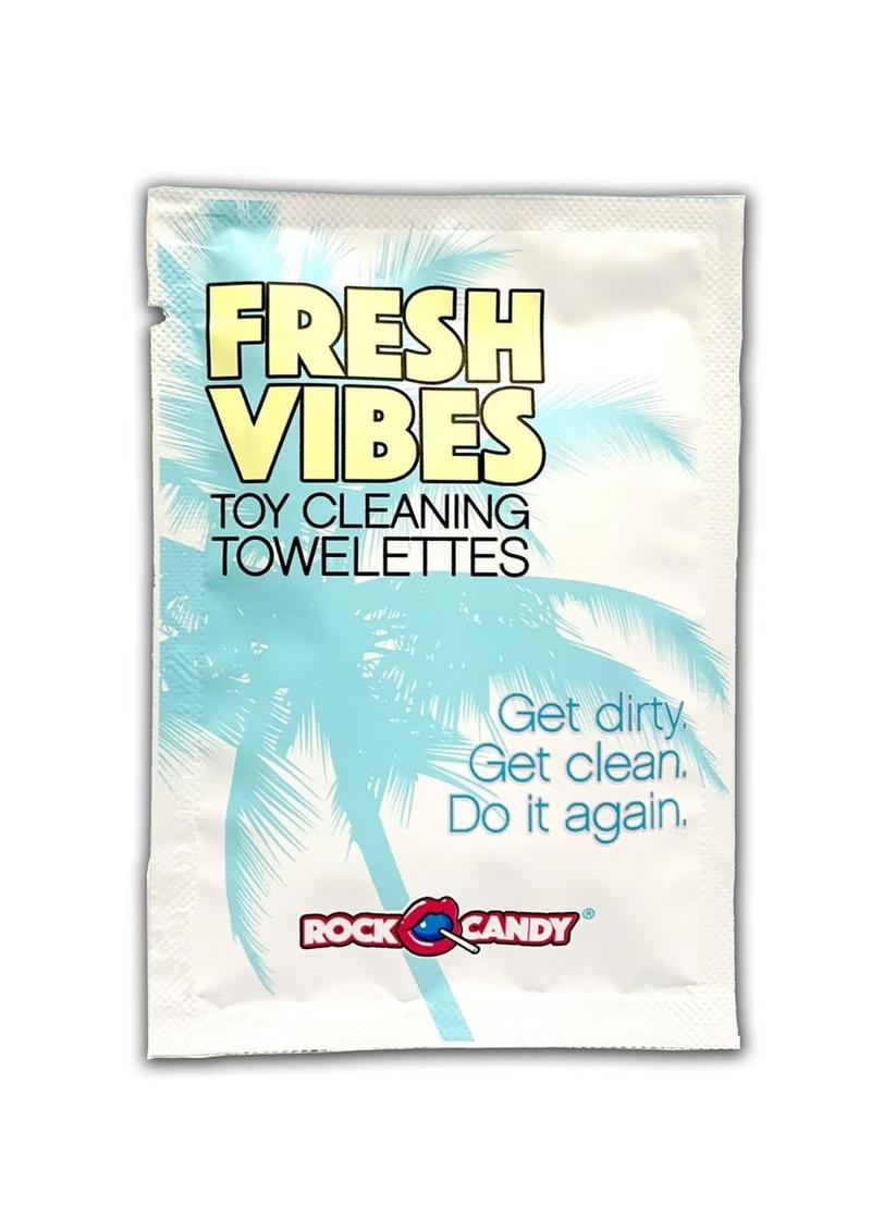 Rock Candy Fresh Vibes Toy Cleaning Wipes - Bulk