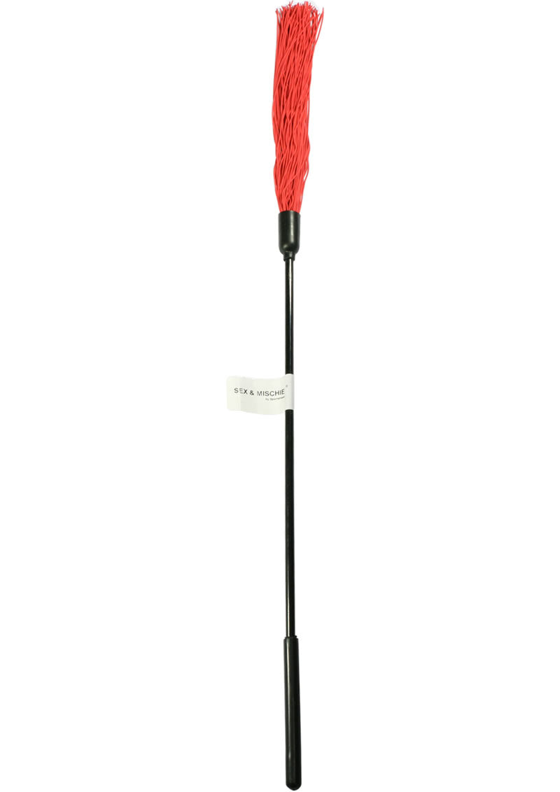 Sex and Mischief Rubber Tickler - Red
