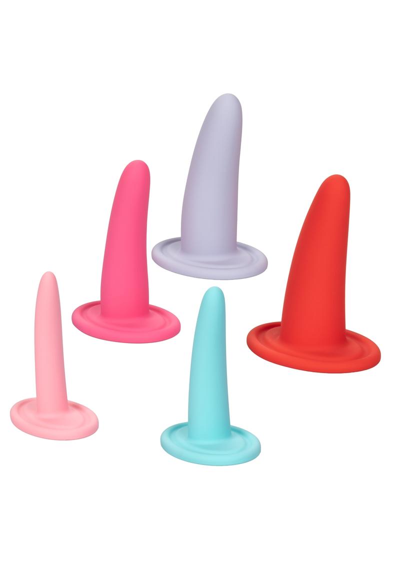 She-Ology Silicone Wearable Vaginal Dilator - 5 Per Set