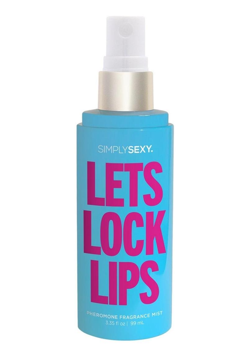 Simply Sexy Pheromone Body Mist Let's Lock Lips - 3.35oz