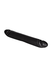 Black double dong dildo adult sex toy