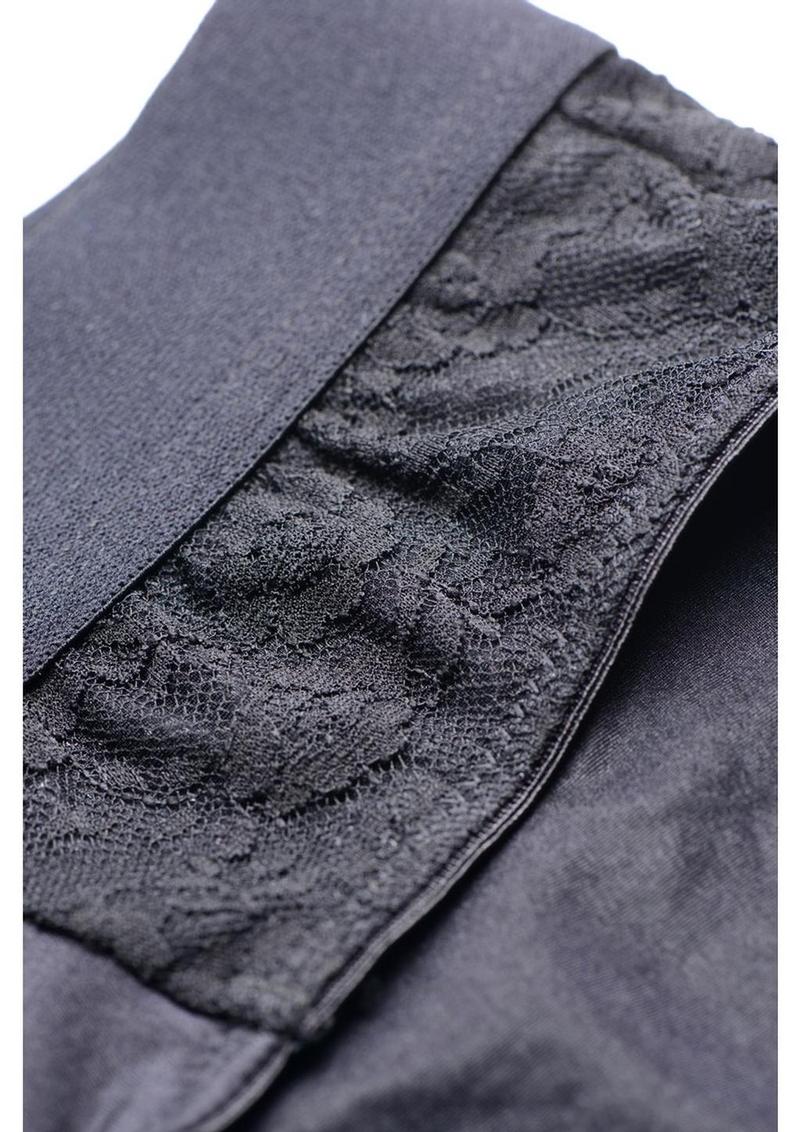 sexy black harness panty adult bedroom toy