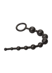 Smooth anal beads for comfortable insertion