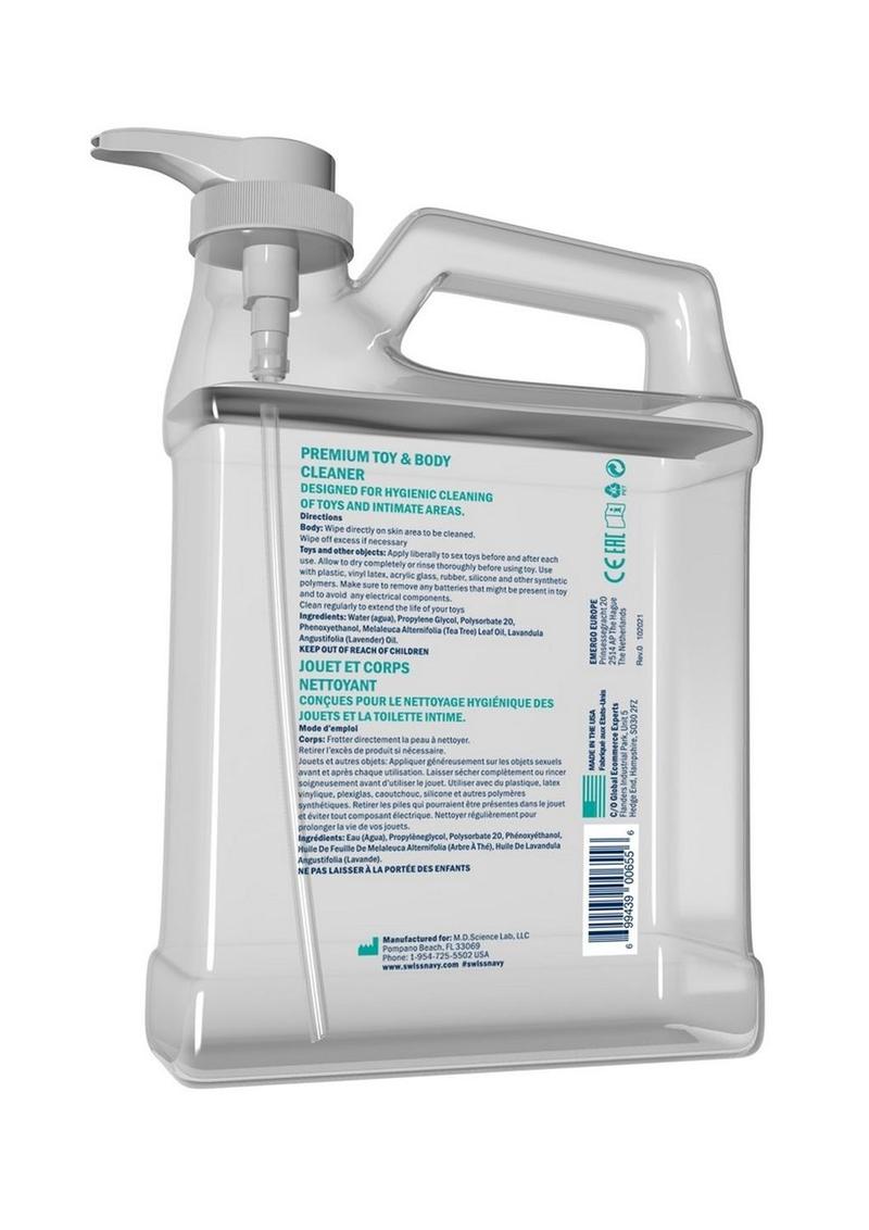 Swiss Navy Toy and Body Cleaner 128oz (1 Gallon - 3785ml