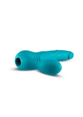 Temptasia Luna Strapless Silicone Vibrating Dildo with Rechargeable Bullet