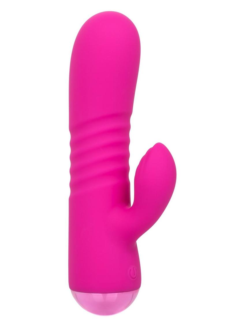 Thicc Chubby Honey Dual Motor Vibrator with Clitoral Stimulator Primal Pleasure Thicc Chubby Honey Dual Motor Vibrator with Clitoral Stimulator Primal Pleasure