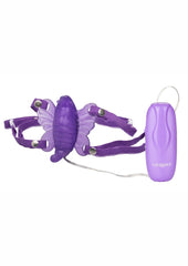 Venus Butterfly II Strap-On with Remote Control - Purple