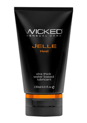 Wicked Jelle Heat Waterbased Warming Anal Gel - 4oz