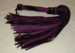 Two Tone 101 Lash Suede Flogger