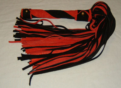 Two Tone 101 Lash Suede Flogger