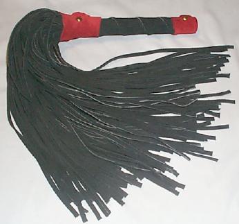 101 Lash Leather or Suede Flogger