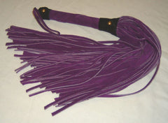 101 Lash Leather or Suede Flogger