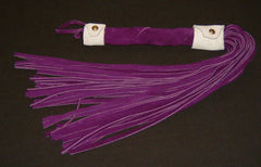 50 Lash Leather or Suede Flogger