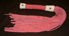 50 Lash Leather or Suede Flogger