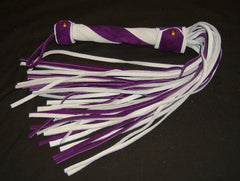 Two Tone 50 Lash Suede Flogger